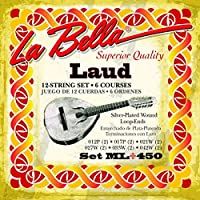 Los mejores  - CUERDAS LAUD - La Bella (ML-450) (Juego Completo)
